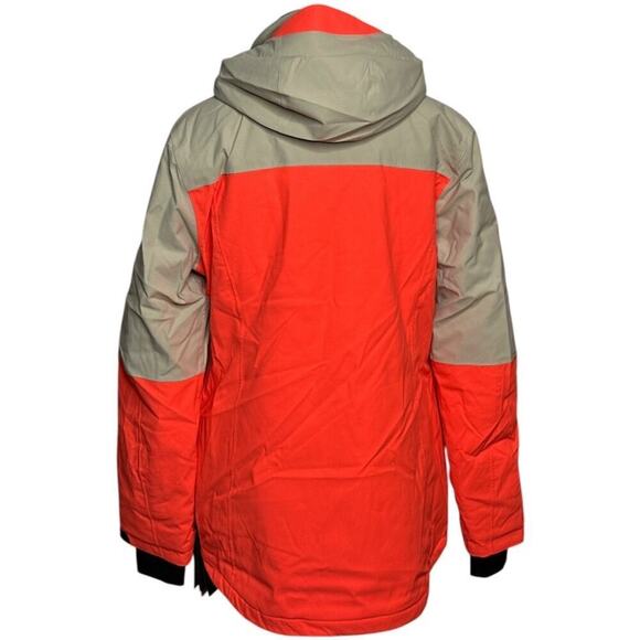 Killtec Brt Orange Tan Insulated Teflon EcoElite Waterproof Jacket Women 12 NWT - Picture 3 of 12